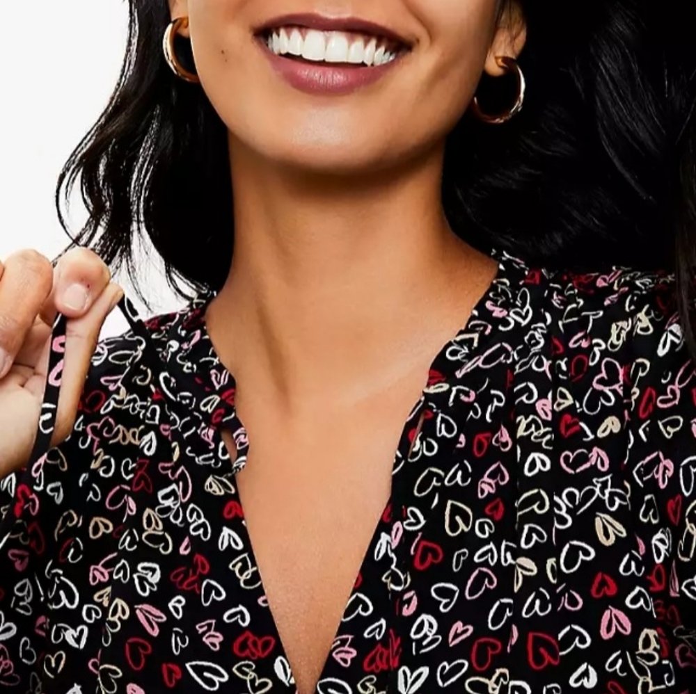 Heart Tie Neck Swing Dres